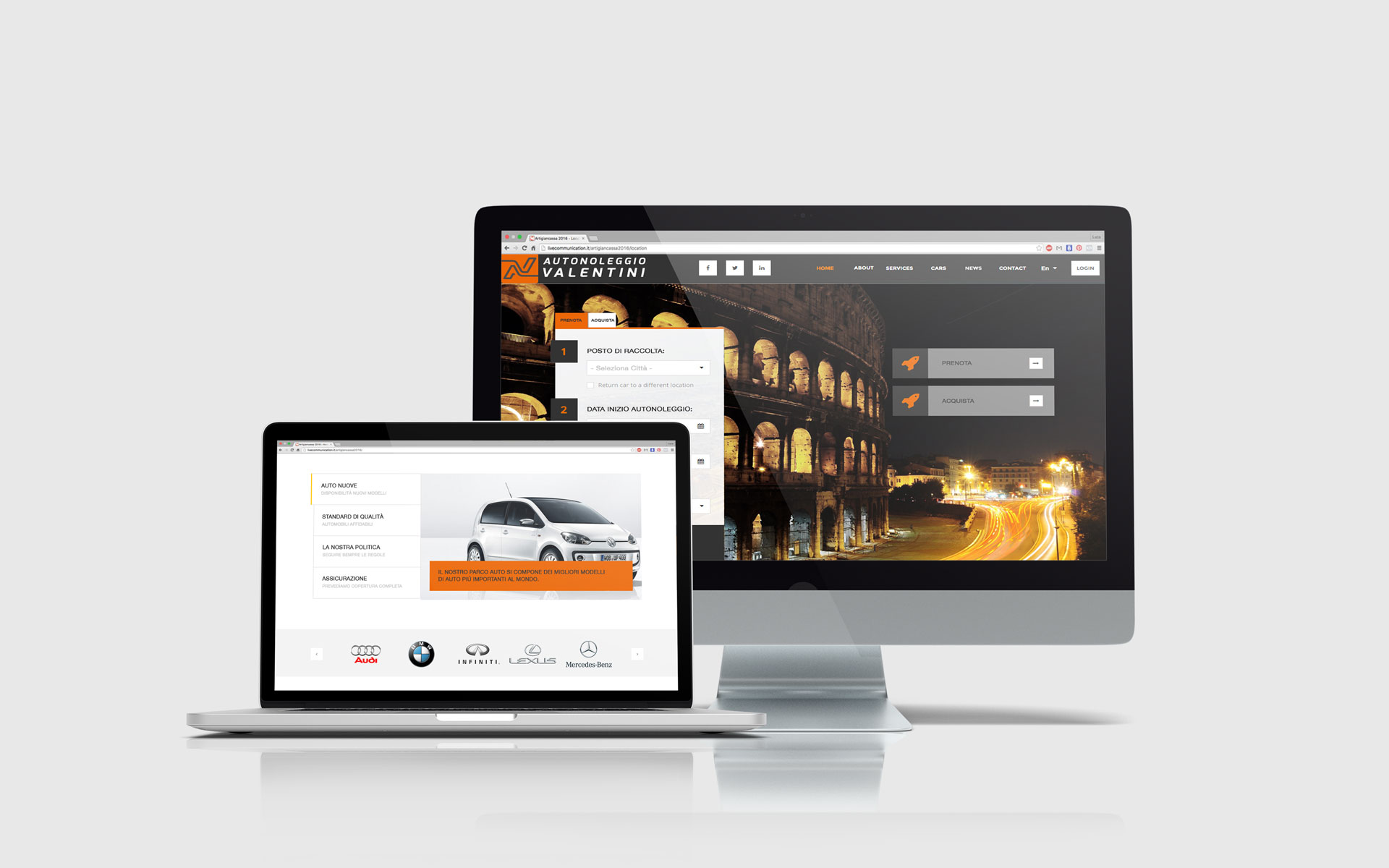 Realizzazione siti web - Autonoleggio_Valentini_Roma_devices