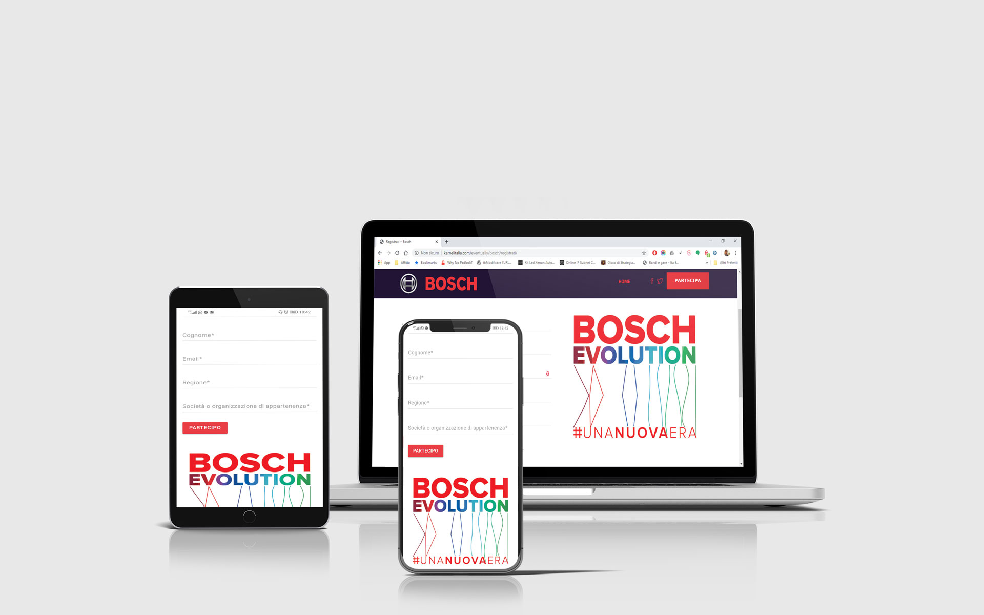 Realizzazione siti web - Bosch_form