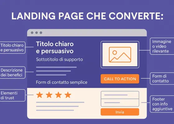 Landing page che converte struttura e best practice
