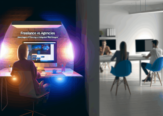 freelance vs agenzie vantaggi nella scelta di un web designer indipendente