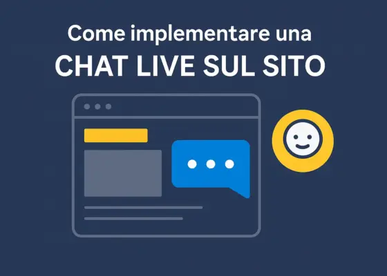 Come implementare una chat live sul sito