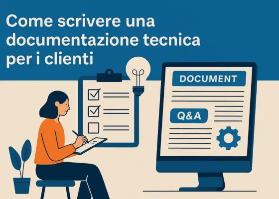 Come scrivere una documentazione tecnica per i clienti