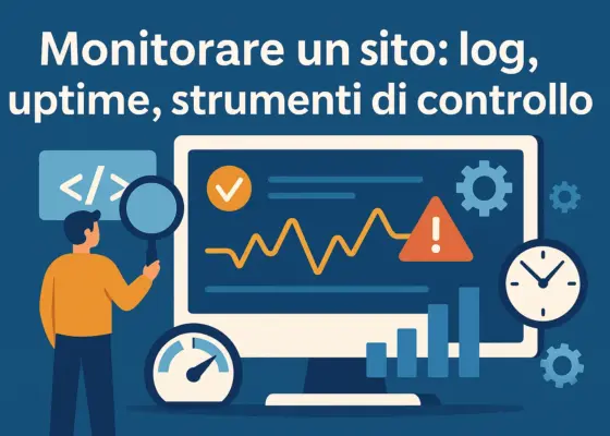 Monitorare un sito log uptime strumenti di controllo
