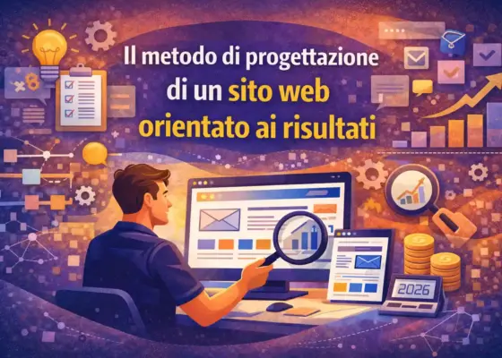 Il metodo di progettazione di un sito web orientato ai risultati