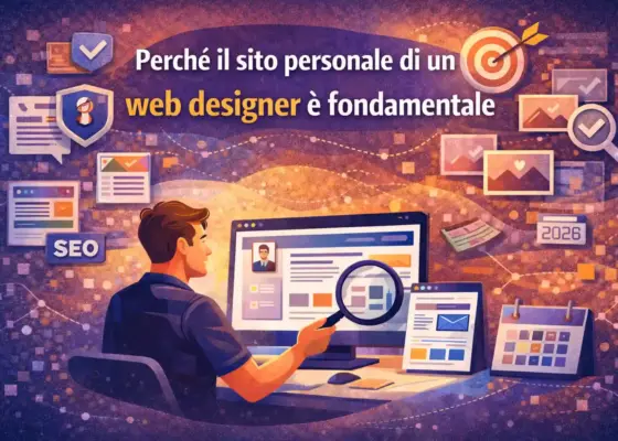 Perche il sito personale di un web designer e fondamentale