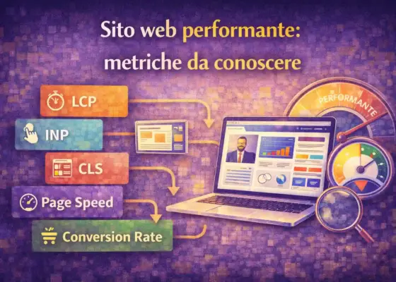 Sito web performante metriche da conoscere