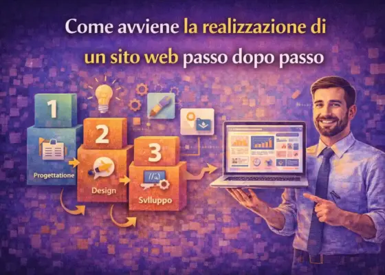 come avviene la realizzazione di un sito web passo dopo passo